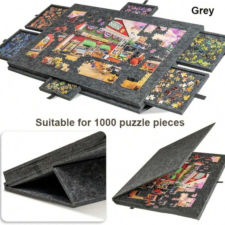 Kids Puzzle Accessories - Grey - View 1