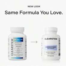 CLEARSTEM - MINDBODYSKIN Hormonal Acne Supplement (5-HTP) - Natural DIM Supplement - Skin Care Vitamins - Hormone Balance, Antioxidants - Gluten Free, Cruelty Free - 30 Servings, 90 Capsules - 1件 - 查看 2