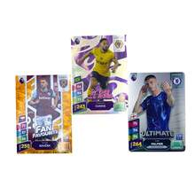 Panini 2025 英超联赛 AXL PLUS 8张/包足球球星卡，高容量收藏卡包，含精细球员肖像 - 彩色 - 查看 10