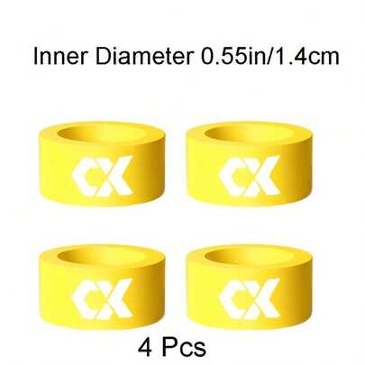 4 Pcs Fishing Rod Protector Non Slip Stopper Silicone Retaining Clip For Fishing Rod Holders Boat Fishing Bank Fishing Ground Fishing Pole Holder Fishing Rod Rack Stand