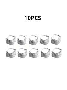 Tangle Free Magnetic Buckle [10pcs/8pcs/4pcs/2pcs] Magnetic Cable Clips Self Adhesive Cable Organizer, Suitable For Desk/Car/Office Made Of Rubber, Can Organize USB/Power Cords Cable Holder For Home, Bedside Table, Computer Gift For Women Birthday Celebration - Type B - View 23