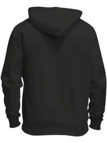 Sudadera de Moda Estilo Callejero Casual para Hombre - Negro - Ver 3