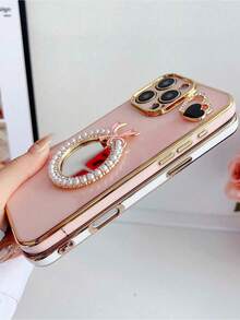 适用于三星 Galaxy S25、S24、S24 Plus/S24+、S24 Ultra、S24 FE、S20、S21、S22、S23 的闪亮星光磁吸保护壳，兼容 11/11 Pro/11 Pro Max、12/12 Pro/12 Pro Max、13/13 Pro/13 Pro Max、14/14 Pro/14 Pro Max、15/15 Pro/15 Pro Max、16/16 Pro/16 Pro Max，防水防震 - 粉色 - 查看 7