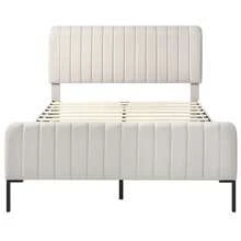 Bed Bases & Foundations - Gray+Beige + Linen-1 - View 8