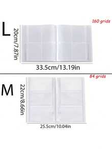 84-Compartment/160-Compartment Transparent Plastic Jewelry Storage Bag, Dustproof And Oxidation-Resistant Jewelry Packaging Bag, Necklace, Bracelet, Ring, And Earring Storage Bag.(The Built-In PVC Jewelry Pouch Is Not Considered Part Of The Product Category.) - Clear - View 3