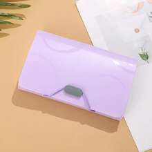 1pc Colorful Accordion Folder With Multi-Layer Classifications & Tags For A6 Size Bills & Documents, Multi-Functional Wallet,Back To School,School Supplies - Multicolor - View 15