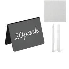 迷你黑板标牌，适用于食品、派对、自助餐、餐桌、婚礼、烘焙店及其他场合