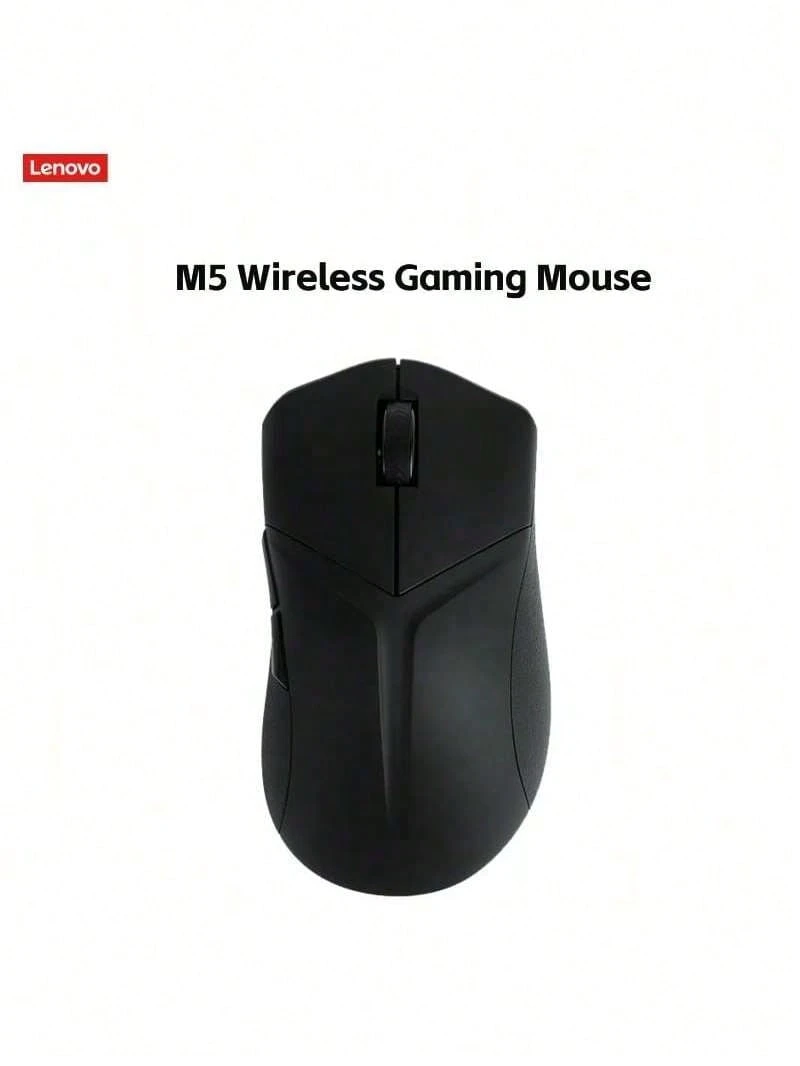 Lenovo Mouse sem fio Legion M5: Design ergonômico, iluminação RGB, drivers personalizáveis, rastreamento preciso, ideal para jogos e uso no escritório.