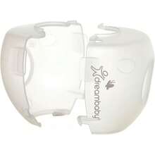 Dreambaby Cubiertas de  para perillas de puerta, anti-niños, 3 piezas, plástico, transparente. - Transparente traslúcido - Ver 4