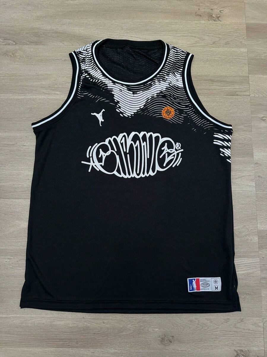 Chronic Dry Fit Basketball Tank Top - 黑色 - 查看 1