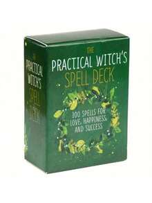 1PC Unlock Your Inner Witch: The Practical Witch's Spell Deck - Five Gods Oracle Card Set For Novice Females