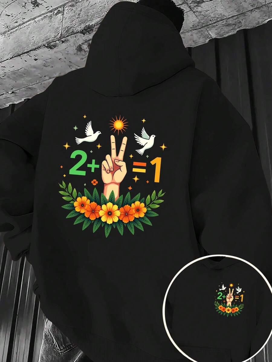 Felpe da uomo - nero - Visualizzare 1