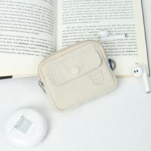 便携式韩版迷你钱包 - 多功能卡包，尼龙面料，小巧设计，适合旅行和日常使用 | 简约钱包 | 耐用拉链封口 | 女士小钱包 | 零钱包 - 彩色 - 查看 7