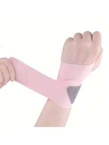 1pc Swirl Tendon Sheath Wrist Brace, Seamless Knit, 0.09cm/0.03in Ultra-Thin, Double-Layer Wrap-Around Compression, Enlarged Palm Design For Comfort, Breathable Wrist Support Sleeve, Open Design For Easy Wearing - Multicolor - View 15