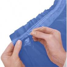 Falda de mesa de plástico, verde manzana, 4.27 m, Azul Royal, 1(Multicolor) - Multicolor - Ver 5