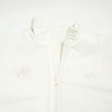 Adidas Spring/Autumn Casual Couple's Simple Versatile Stand Collar Sports Jacket, JI6654 - Han Jade White / Han Jade White - View 5