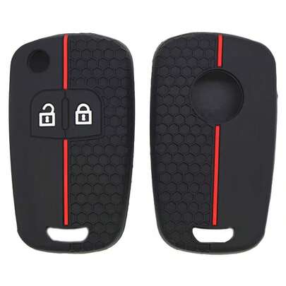 Suitable For Opel Folding 2-Button Silicone Car Protective Cover For Opel For Astra For Corsa Protective Cover