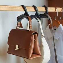 4 Pieces Of Durable Organizer Hooks For Closet Rod For Bags, Hats, Scarves, Shawls, Ties - Rack - Vì thế - Xem 3