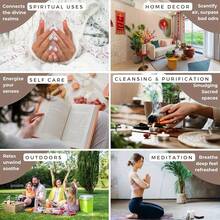 102pcs 6-Fruit Flavor Incense Sticks - Rich Fruity Aromas (Cantaloupe, Strawberry, Watermelon) 10.04in, Wooden Holder For Yoga, Meditation, & Hydrotherapy Decor - Ideal Home & Party Gift, Meditation Accessory, Vibrant Sticks, Wooden Construction - 102 - 蜜桃 - 查看 4