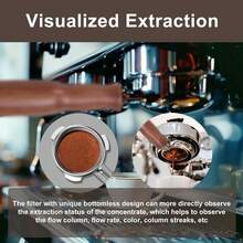 54mm 无底手柄，3耳，带不锈钢滤篮，兼容 Breville Barista Express、Pro、Touch、Bambino Plus、Infuser（880BSS、870XL、878BSS、500BSS、840XL） - 彩色 - 查看 6