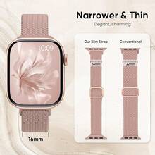 Smart Watch Strap - Black/Starlight/Pink/SmokePurple/MilkTea - View 2