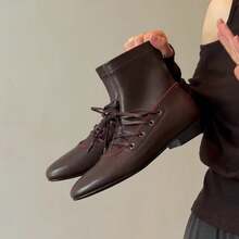 Botines y botitas para mujer - Marrón - Ver 1