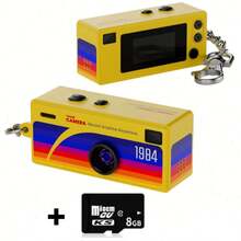 Vintage-Style Mini Multi-Function Mini Digital Camera - Interchangeable Lens & Manual Control HD CCD Portable Camera With Instant Mobile Upload | Ideal For Vlogging, Travel, And Daily Use (Multi-Color Compact Design) - G6相機+8G記憶體卡 - 查看 11
