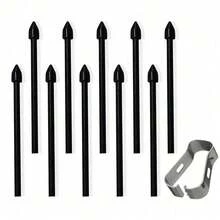 10pcs Touch Pen Nib Replacement, Compatible With Kindle Scribe Pen - Black - View 9