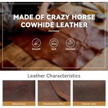 GSYY 1 Watch Travel Case - Classic Genuine Leather Watch Roll Organizer Handmade Pable Watch Box For Sage And Dilay S For Men Brown - Brown - View 5