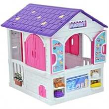 Prinsel | Casita Infantil de Juegos | Casita y Supermercado para Niñas | Play House 2 en 1 | Rosa | De 2 a 6 Años, Espaciosa, Timbre con Luz y Sonido, Accesorios | Artículos para Niños(default) - Multicolor - Ver 9