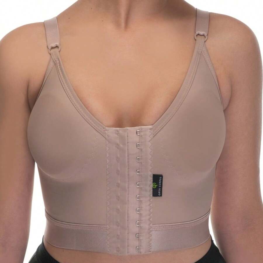Post-Surgical Bra With Elastic At The Base, Opta Corpus - 裸體 - 查看 1