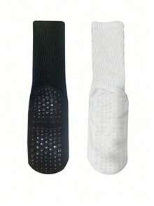 3 perechi de șosete de yoga pentru femei, potrivite pentru Pilates, Yoga, Balet, Sport, șosete pentru asistente medicale de spital, șosete antiderapante, cadou ideal de Ziua Îndrăgostiților, șosete moi și confortabile cu aderență, potrivite pentru toate anotimpurile