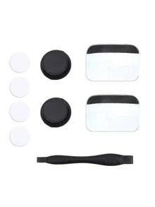 2 PCS [HD Car Mirror] 360° Adjustable High-Definition Car Wide Angle Blind Spot Rearview Mirror | Frameless Fan-Shaped Small Round Mirror, Automotive Reversing Auxiliary Mirror, Straight Lens Curvature, Suitable For All Cars - Multicolor - View 13