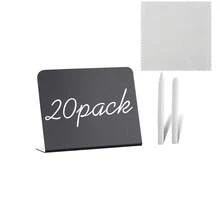 迷你黑板标牌，适用于食品、派对、自助餐、餐桌、婚礼、烘焙店及其他场合