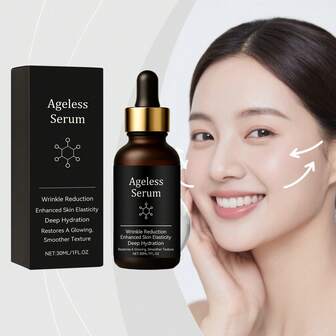 滋养保湿精华液，日常面部肌肤补水、丰盈、柔滑护理精华液