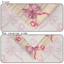 1pc/50pcs Valentine's Day Theme Tablecloth - Romantic Heart Wreath With Pink Bow Print, Foldable, Easy Storage, Polyester, Suitable For Kitchen, Dining Room, Holidays, Parties, Easy To Clean Valentine's Day Rectangular Tabletop Decor, Party Tablecloth, Modern Dining Table Cloth - Multicolor - View 3