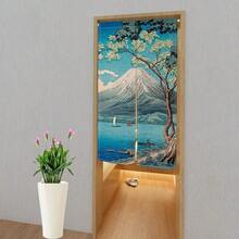 Japanese Doorway Curtain Noren Mount  Artistic Painting Tapestry For Wall Hanging Home Decor 33.5"X 59" - Animal23 - View 5