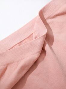 Women's Low-Rise Seamless Hipster Panties, Comfortable & Sexy, Soft & Comfortable, Minimalist Style, Suitable For Wearing With Dresses In Summer - Pink - View 6