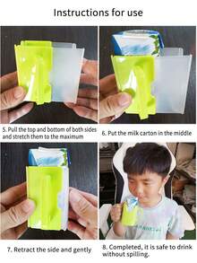Giá đỡ hộp nước ép không cần bóp cho trẻ mới biết đi - Giá đỡ hộp sữa có thể điều chỉnh có tay cầm, Giá đỡ chống tràn cho túi và hộp nước ép, Giá đỡ đồ uống nhẹ cho trẻ em, Giá đỡ hộp nước ép cho trẻ mới biết đi có tay cầm, Giá đỡ đồ uống không cần bóp cho trẻ em có thể điều chỉnh - Nhiều màu - Xem 11