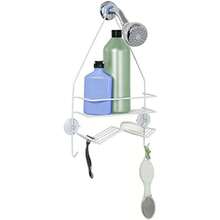Zenna Home Zenna HomeOver Shower - 2 estantes, Color , 2 estantes, Color(2 Shelves Blanco) - Multicolor - Ver 2