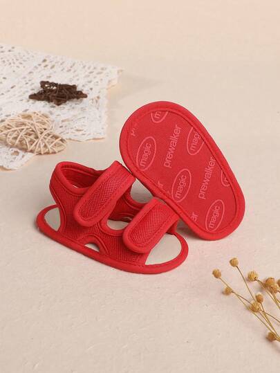 0-1 Year Old Infant/Toddler Soft Bottom Sandals, 6-12 Months Infant Boys/Girls Summer Walking Shoes