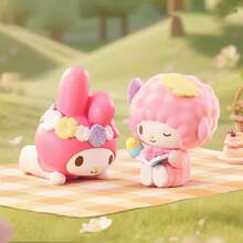 Hộp quà bí mật Melody & Piano Bird Adventure Series, Cảnh tương tác nhân vật kép dễ thương, Chất liệu PVC cao cấp, Chi tiết tinh tế, Ngẫu nhiên, Bộ sưu tập đồ trang trí để bàn, Quà tặng lý tưởng cho người hâm mộ Sanrio (Giao hàng ngẫu nhiên 1 chiếc) - Nhiều màu - Xem 4