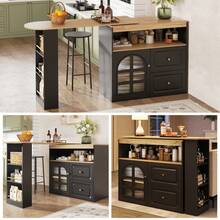 Desktop Storage Racks - 黑色+中密度纖維板 - 查看 1