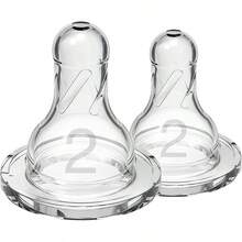 Dr. Brown'S Natural Flow Tetina Estándar, Nivel 1, 2 Unidades - Nivel 2 (3m+) - Ver 12