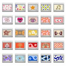 1pc DIY Photo Modular Bracelet, Decorated With Heart, Flower, Cherry Eye Elements, Suitable For Christmas, New Year, Halloween, Valentine's Day, Stainless Steel Jewelry, Urban Casual Style, Christmas & Halloween Essential, Local , Practical & Fashionable, Christmas Style, Party Outfit Guide, Christmas Gift, Christmas Home Decor, Retro Summer, Elegant Attire, Halloween Accessory, Suitable As Party Gift For Friends/Couples