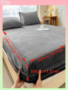 Lençol de veludo cristal de cor sólida (1 peça), roupa de cama, protetor de colchão, capa de cama, roupa de cama confortável e quente para o lar, protetor de colchão antipilling, macio e agradável ao toque, disponível em várias cores para meninos, meninas, dormitórios estudantis, decoração simples e moderna para casa, roupa de cama macia e confortável para o quarto, capa de colchão moderna, protetor de colchão completo, lavável à máquina, roupa de cama para a volta às aulas. - Multicolorido - Ver 123