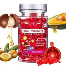 Hair Care Essence - 40 Hair Care Capsules - No Rinsing Required - Contains Moroccan Nut, Australian Nut And Avocado Oil - Vitamin A, Hair Oil,E And Pro B5 - Suitable For Both Women And Men Hair Care Products,Aceite Para El Cabello,Hair Care,Hair Oil,Vitaminas Para El Cabello,Hair Care,Aceite Para El Cabello,Vitaminas Para El Cabello,Cheap,Fromlabs Protein Capsule Hair Repair Treatment,Remilia Hair Serum Capsules,Hair Treatment Serum,Hair Capsules,Vitamina E Para El Cabello,Hair Oil Capsules,Hair Serum Capsules,Hair Vitamins Oil Capsule,Hair Vitamin Serum Capsule,Nutrafol Women Hair Growth Supplement,Lilyeve Hair Growth Serum,Hair,Hair Serum,Hair Vitamins,Pantene Pro Vitamin Essence,Hair Oils For Hair Growth,Mise En Scene Hair Serum,Hair Vitamins For Women,Poeroeshair Serum Capsules,Hair Vitamin Serum Capsule,Hair Treatment Vitamin Serum Oil Capsule,,Hair Treatment Serum,2 Box Hair Treatment Serum Oil Vitamin ,Capsules1pc/2pcs - Clear - View 2