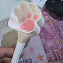 Cute Paw Print Spoon, Universal Pet Spoon For Cats And Dogs, Pet Feeding Spoon, Pet Feeding Supplies - White - View 6