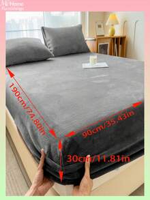 Lençol de veludo cristal de cor sólida (1 peça), roupa de cama, protetor de colchão, capa de cama, roupa de cama confortável e quente para o lar, protetor de colchão antipilling, macio e agradável ao toque, disponível em várias cores para meninos, meninas, dormitórios estudantis, decoração simples e moderna para casa, roupa de cama macia e confortável para o quarto, capa de colchão moderna, protetor de colchão completo, lavável à máquina, roupa de cama para a volta às aulas. - Multicolorido - Ver 116