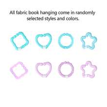 Libro de tela con cola para enseñanza temprana de bebés, libro de tela estéreo y divertido con cola para bebés, juguete de tela para bebés, juguete interactivo para bebés con campana incorporada, no se puede rasgar, lavable, mejora la capacidad de agarre - Multicolor - Ver 10